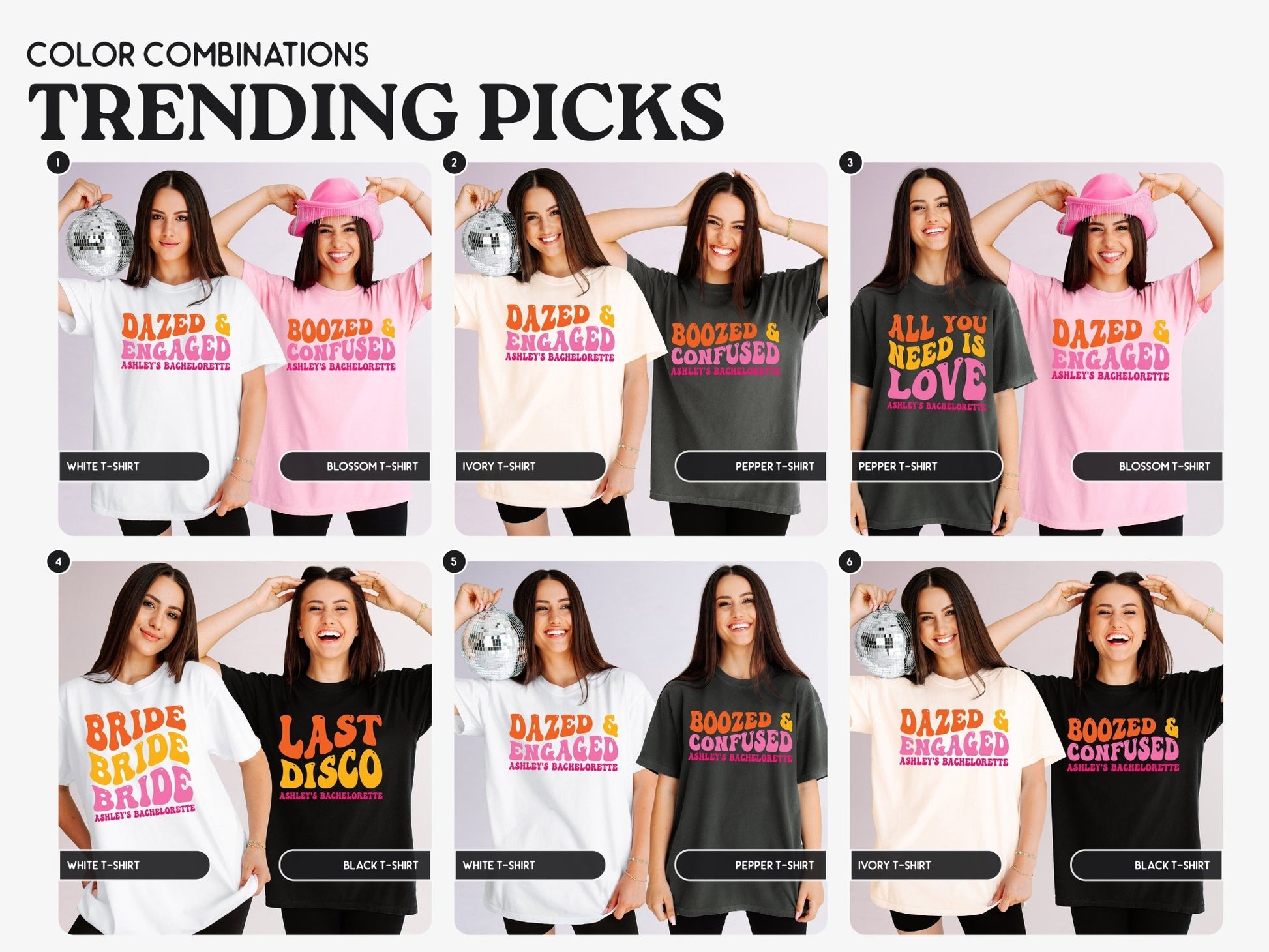 Dazed and Engaged Bachelorette Party T-Shirts - peachy bash com