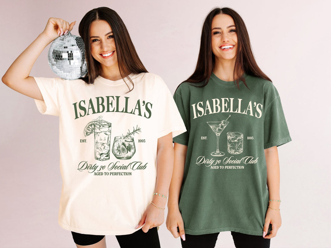 Social Club Birthday Party T-Shirts - peachy bash com