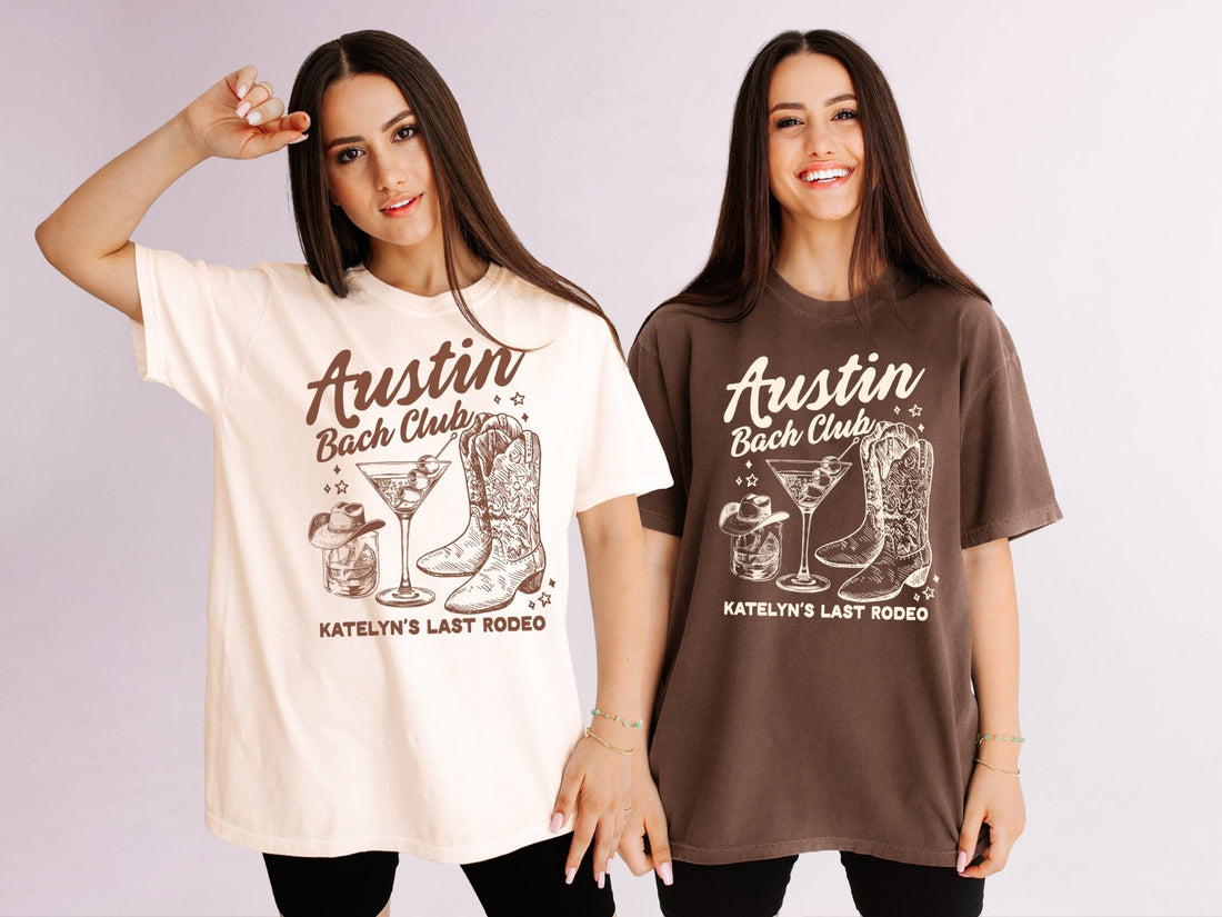Austin Bach Club Bachelorette Party T-Shirts - peachy bash com
