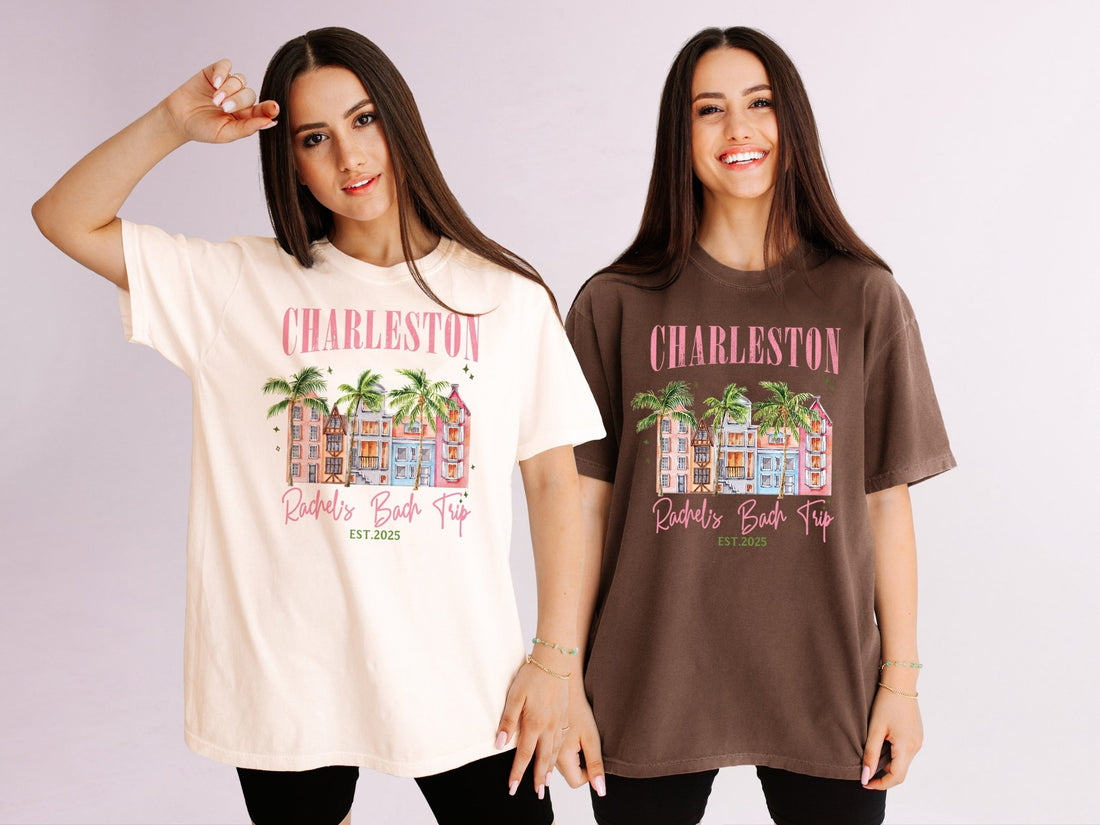 Charleston Bachelorette Party T-Shirts - peachy bash com