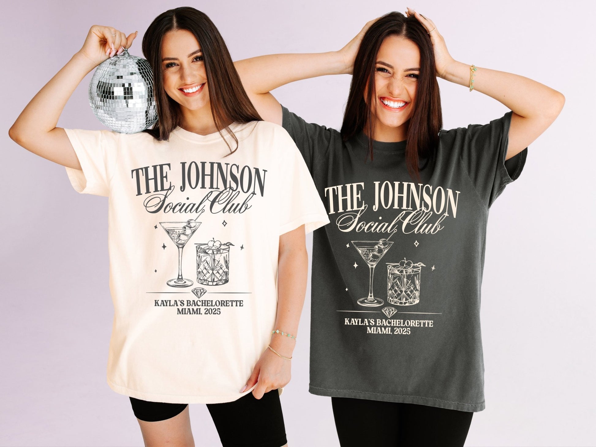Custom Social Club Bachelorette Party T-Shirts - peachy bash com