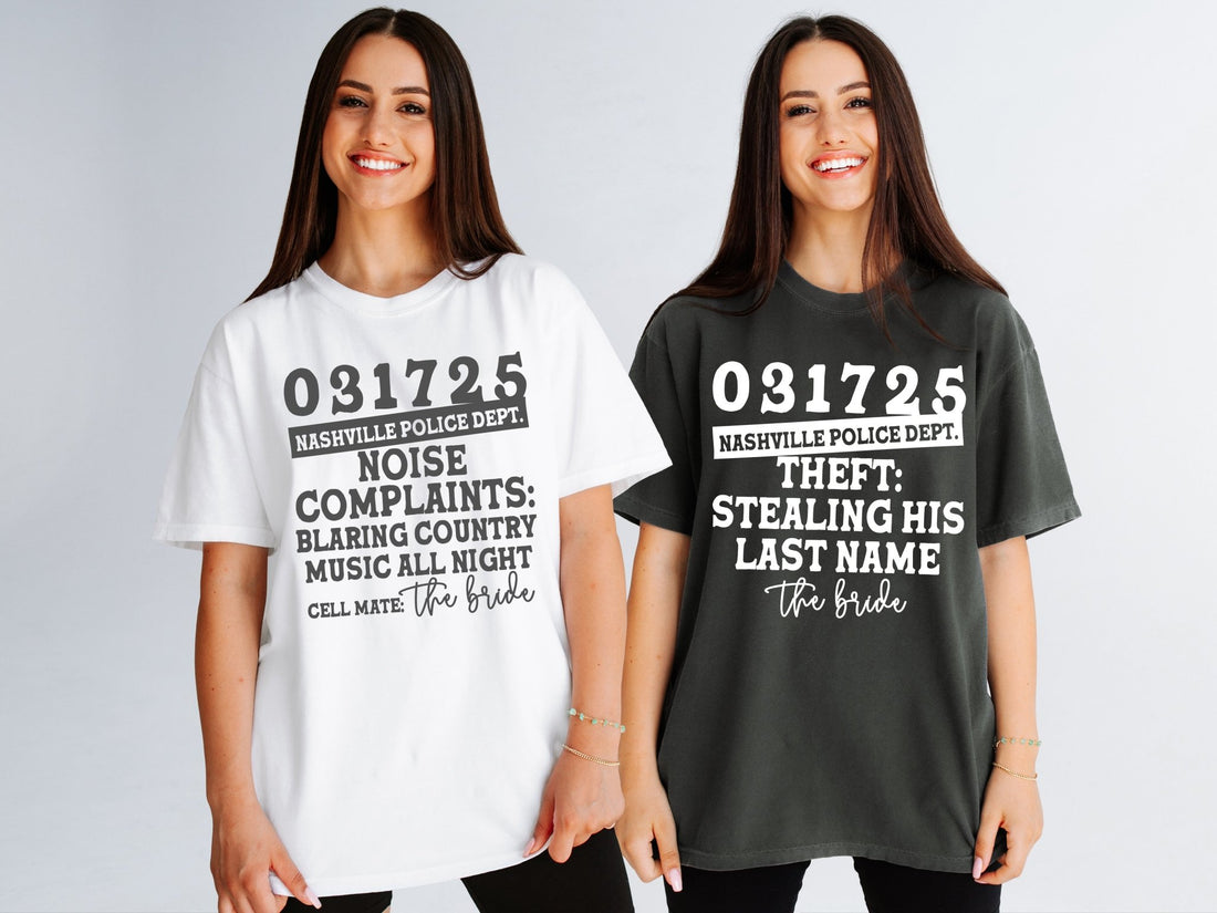 Inmate Bachelorette Party T-Shirts - peachy bash com