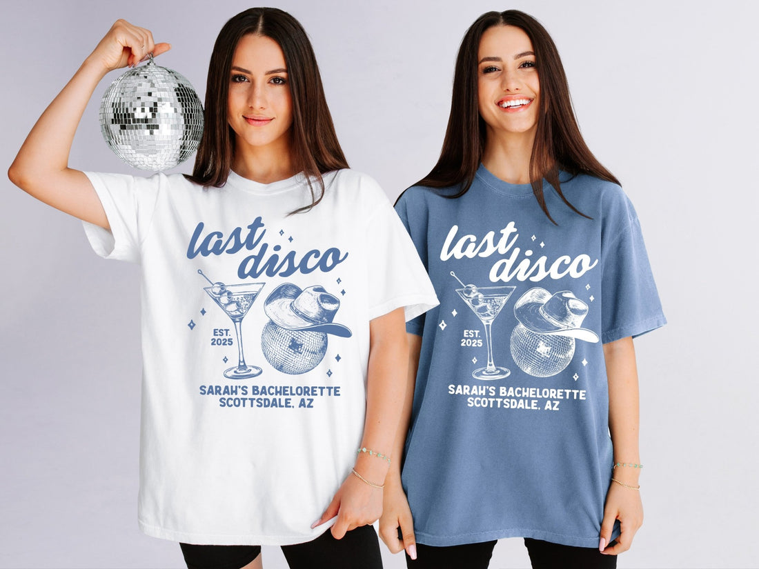 Last Disco Bachelorette Party T-Shirts - peachy bash com