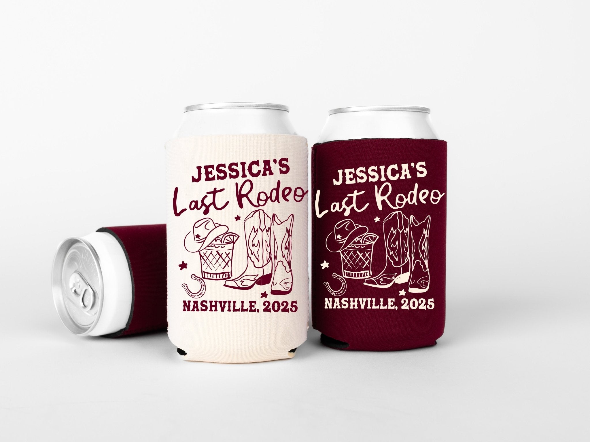 Last Rodeo Bachelorette Party Can Coolers - peachy bash com