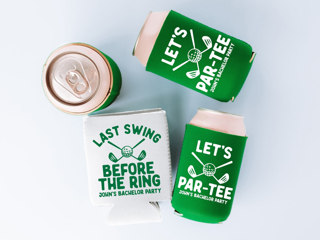 Last Swing Before The Ring Bachelorette Party Can Coolers - peachy bash com