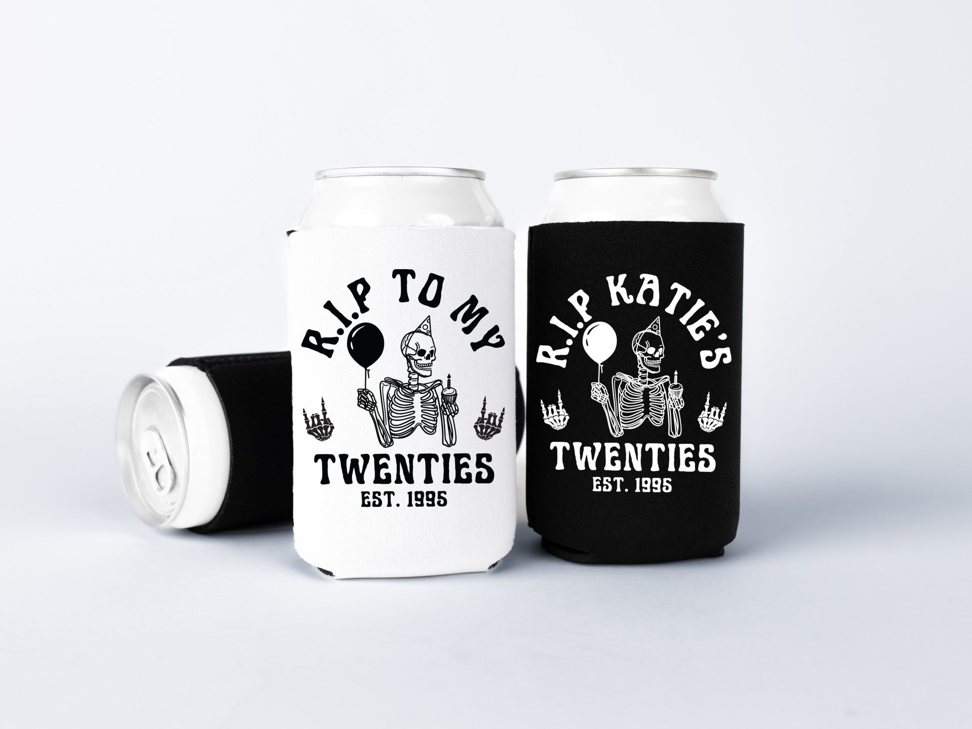 Rip To My 20s 30th Birthday Party Can Coolers - peachy bash com