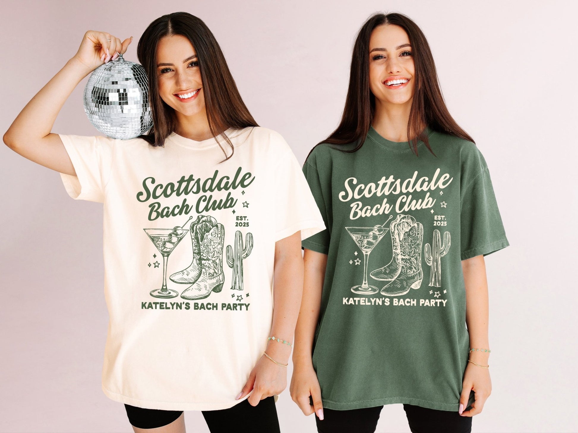 Scottsdale Bach Club Custom Bachelorette Party T-Shirts - peachy bash com