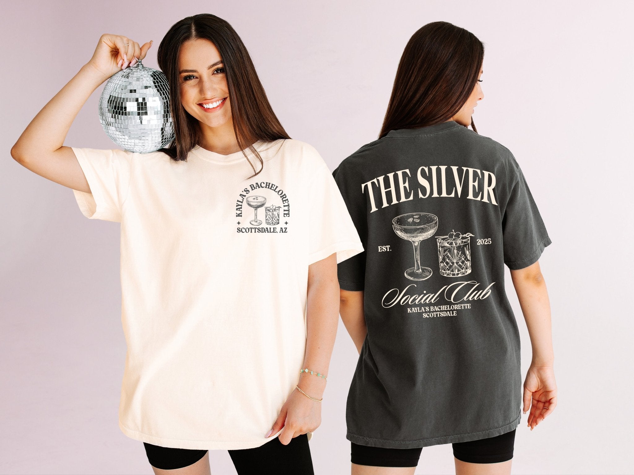 Wedding Weekend Social Club Bachelorette Party T-Shirts - peachy bash com