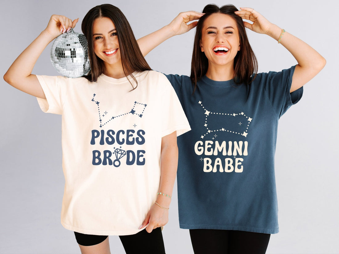 Zodiac Signs Bachelorette Party T-Shirts - peachy bash com